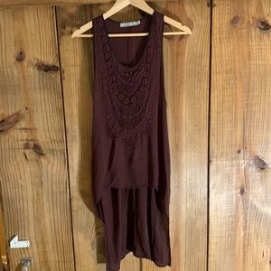 Chloe K High-Low Festival Tank